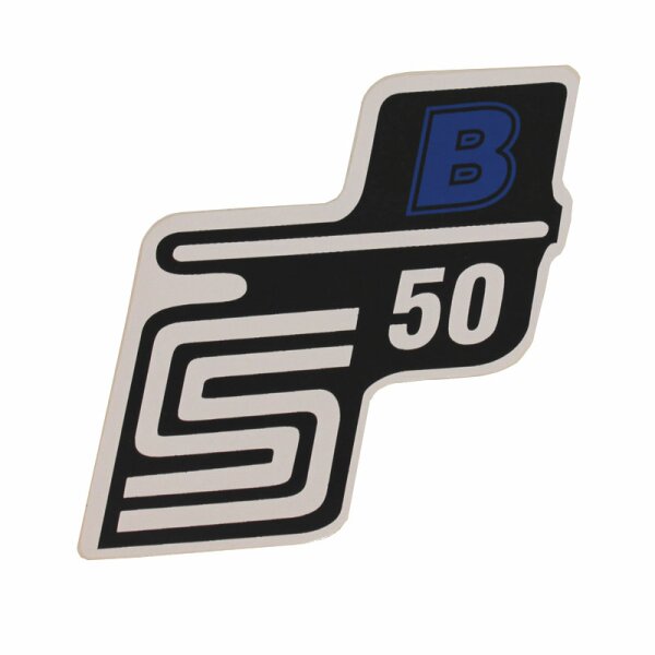 Klebefolie/Aufkleber "S50 B" blau