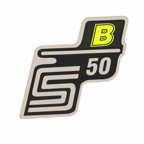 Klebefolie/Aufkleber "S50 B" neon-gelb