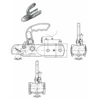 Kugelkupplung für DDR Anhänger HP / KK92 A Ø 70