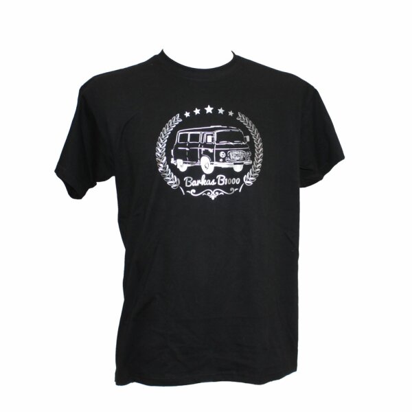 T-Shirt Motiv: Barkas B1000 Schwarz Gr. S