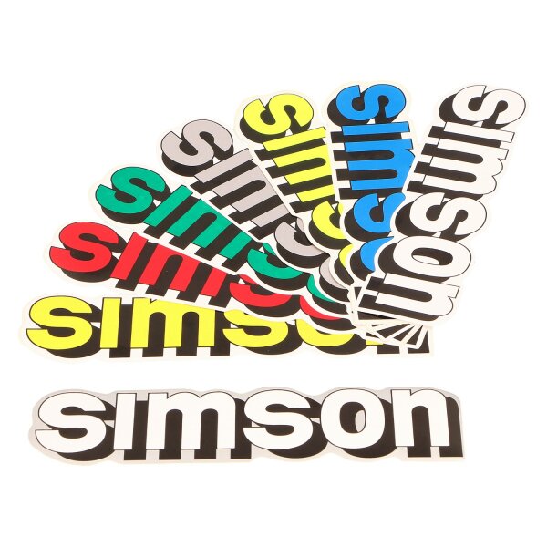 Simson Aufkleber für deine Maschine - Sausewind Shop
