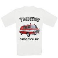 T-Shirt Motiv: "Tradition Ostdeutschland Barkas...