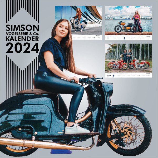 SIMSON Vogelserie und Co. Kalender 2024 - Sausewind-Shop
