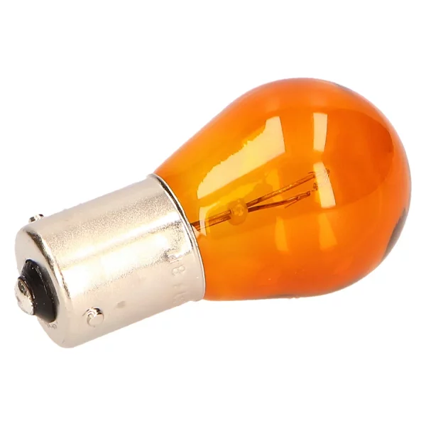 Kugellampe, Signallampe 12V PY21W BAU15s, gelb-orange