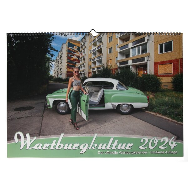 Wartburg Kalender 2024 limitierte Auflage Wartburgkultur 510 mm x 360 mm
