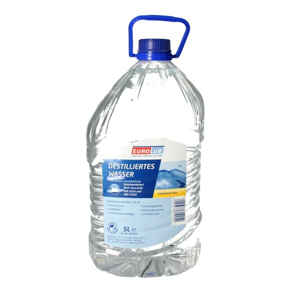 Eurolub Destilliertes Wasser 5L